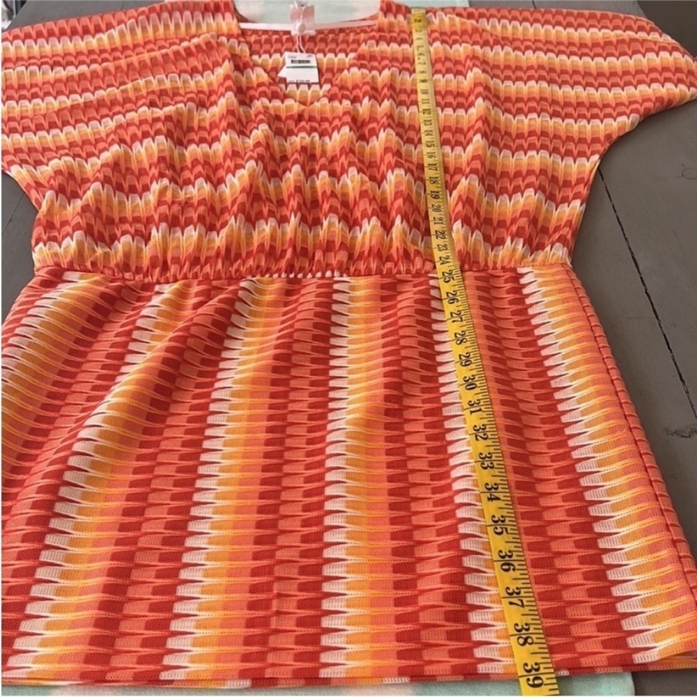 Trina Turk Swim & Spa Sunray Tunic Swim Coverup Dress L/XL NWT - Picture 10 of 13